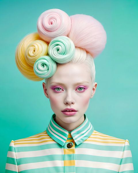 Lilou, Digitale Kunst von Mariëlle Knops, Digital Art