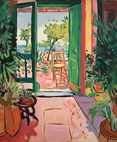 View over the terrace