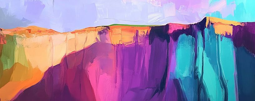 Ireland Art | Emerald Flow by Abstract Painting