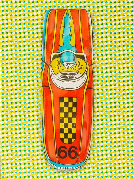 Der Pop-Art Rennwagen von Martin Bergsma