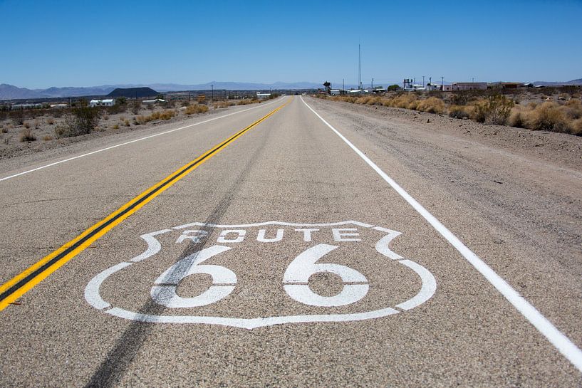Logo Route 66 3 par De wereld door de ogen van Hictures