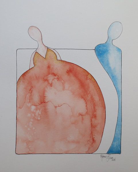 He and She, Superiority by Helma van der Zwan