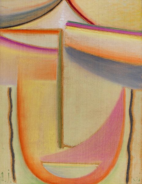 Tête abstraite (Poésie du matin), Alexej von Jawlensky, 1931 par Atelier Liesjes