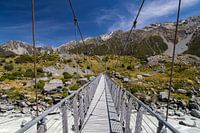 Hooker Valley Track, Mt Cook, Nieuw Zeeland
