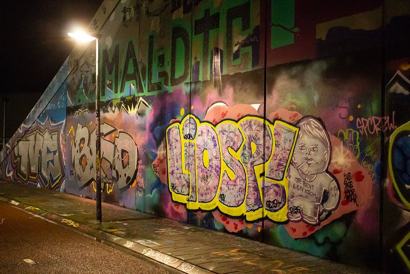 Grafitti Groningen by B N.