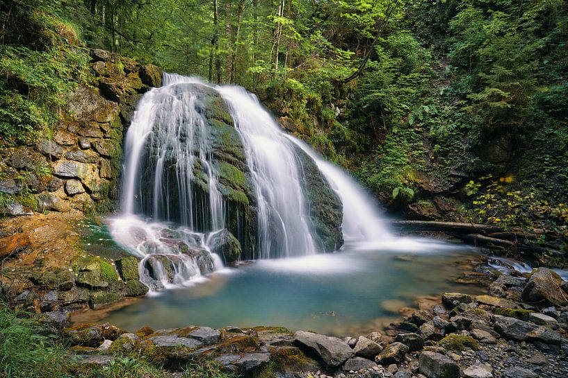 Gaisalpbach in summer by Max Schiefele