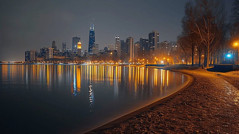 Stadtspaziergang am Meer von Karina Brouwer