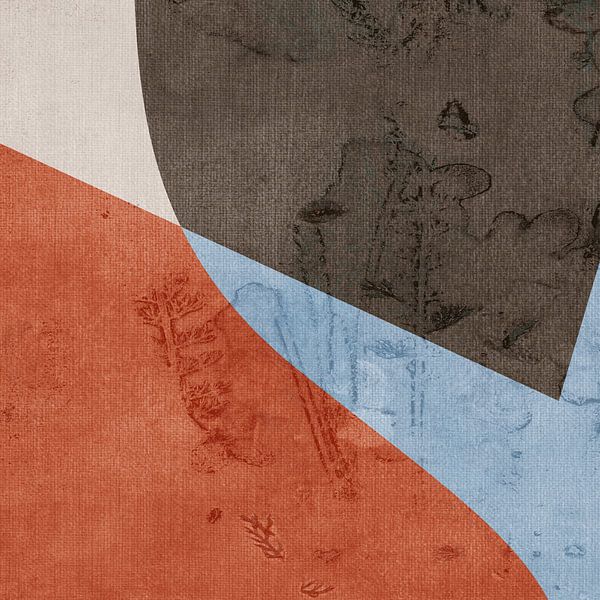 Retro abstract geometrisch van Dina Dankers