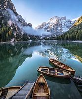 Braies Lake Zuid-Tirol