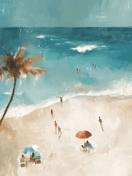 Ein perfekter Strandtag in den Tropen von Studio Allee