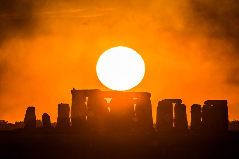 Stonehenge Sunset by Mark de Bruin