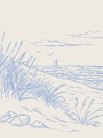 Segel Skizze - Pergament