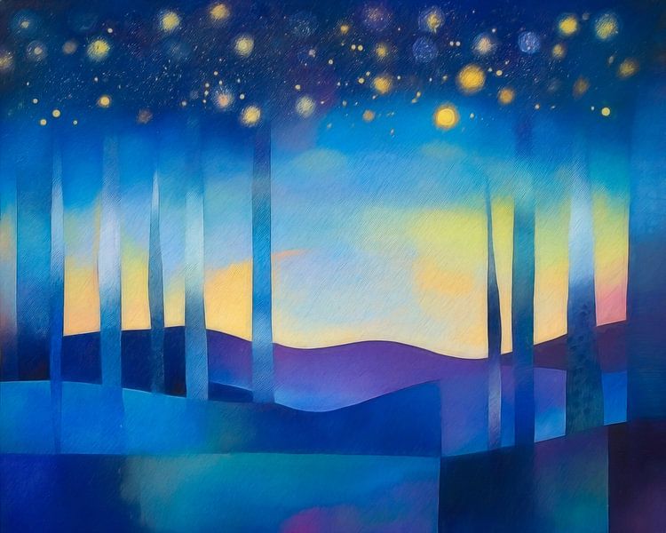 Wundervolle Nacht von Jutta Maria Pusl