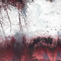 Nebliges Rot am Morgen