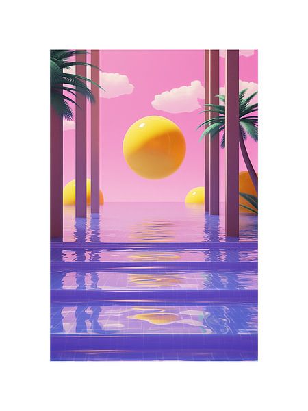 Pool Illusion 02 von Malou Studio