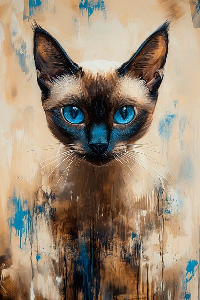 Le regard bleu par Harry Hadders Design