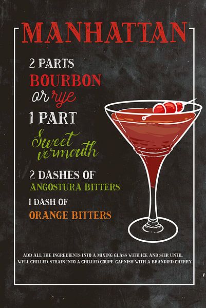 Boisson de Manhattan par ColorDreamer