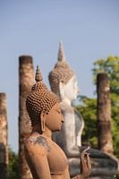 Buddha Statuen in Sukkothai