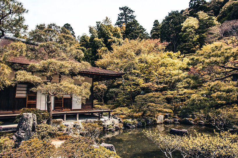 Ginkaku-ji-Tempel in Kyoto, Japan von Expeditie Aardbol
