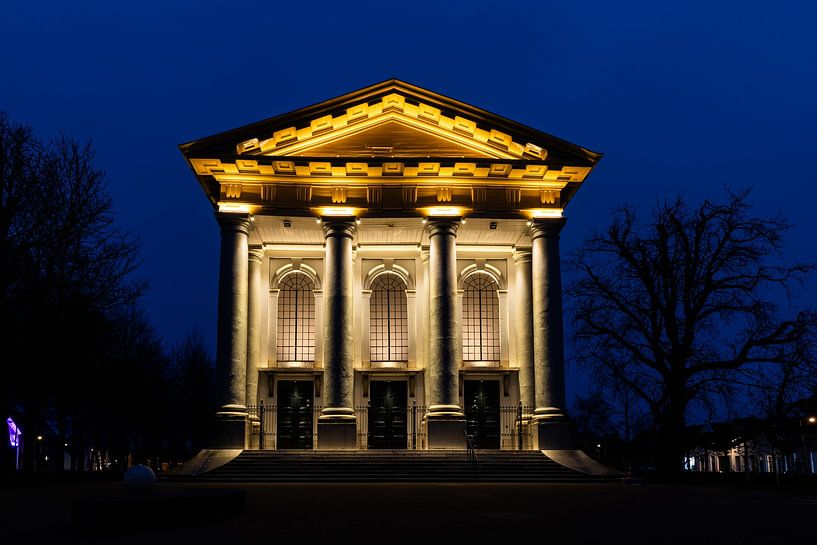 New Church Zierikzee at night by Dexter Reijsmeijer