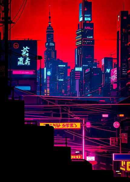Japon Anime Cyberpunk Style par Ruzerin