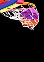 Basket-ball wpap pop art