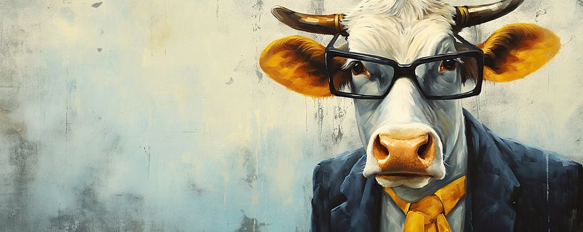 Gekleidete Kuh von Wunderbare Kunst