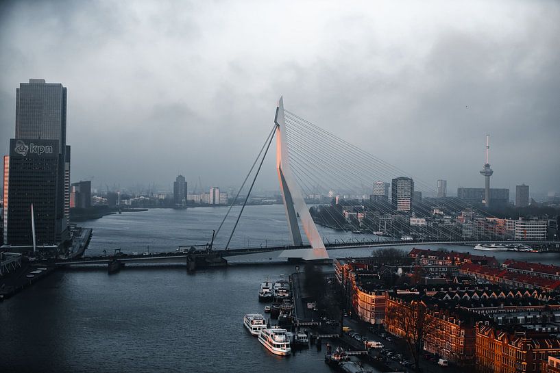 Rotterdam depuis le Hefbrug. par Jasper Verolme