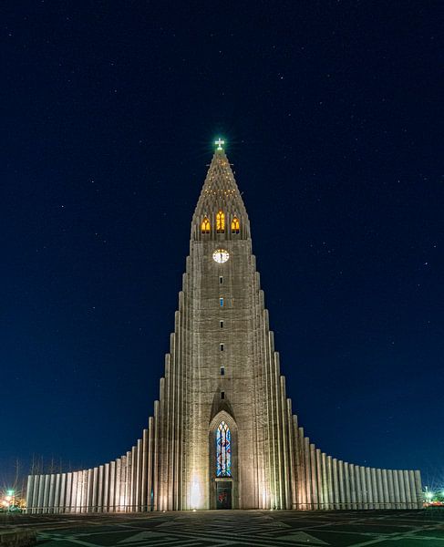 Hallgrim's Church Hallgrimskirkja in Reykjavík, Iceland by Patrick Groß