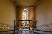 Treppe in goldenem Licht