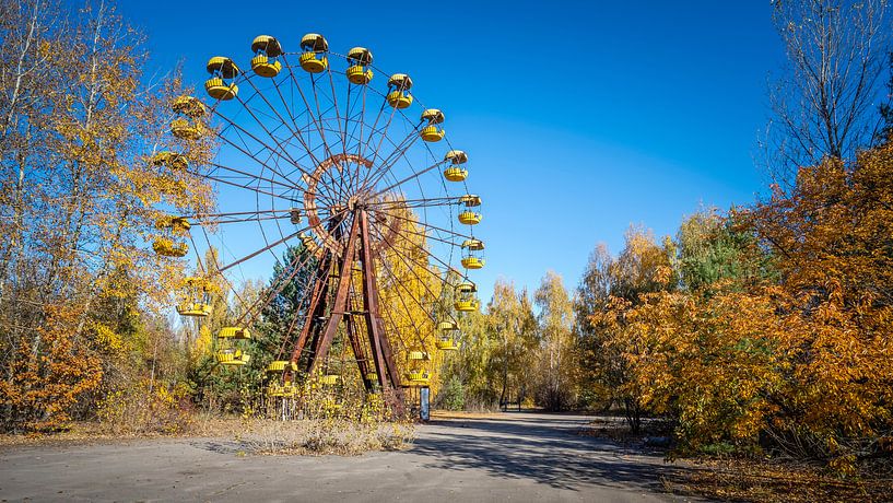 Riesenrad in Pripjat von Karl Smits