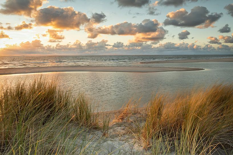 Texel Sonnenuntergang von Yvonne Kruders