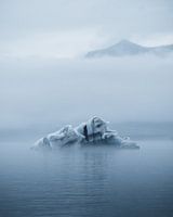 Iceberg in the Mist - Iceland