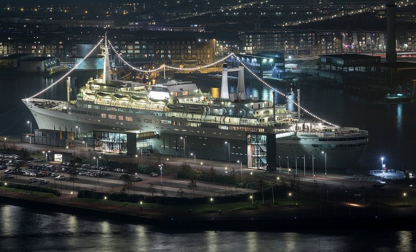 Le ss Rotterdam à Rotterdam Katendrecht par MS Fotografie | Marc van der Stelt