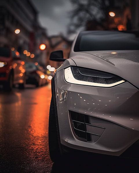 Focus sur les détails de la voiture par fernlichtsicht