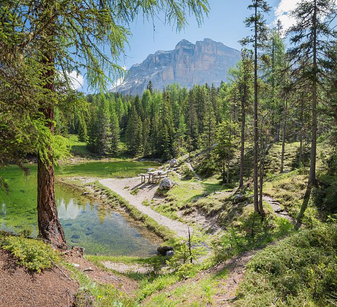 Lech de la Le, See am Heiligkreuzkofel Südtirol von SusaZoom