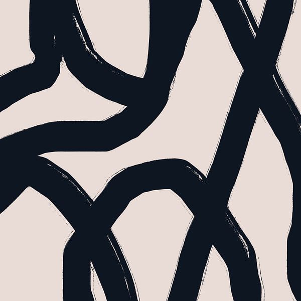 Nordische Träume. Abstrakte minimalistische Kunst Nr. 7 von Dina Dankers