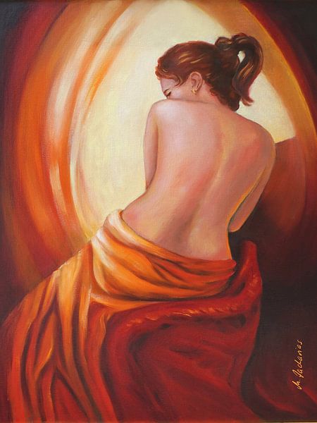 La féminité dans la lumière par Marita Zacharias