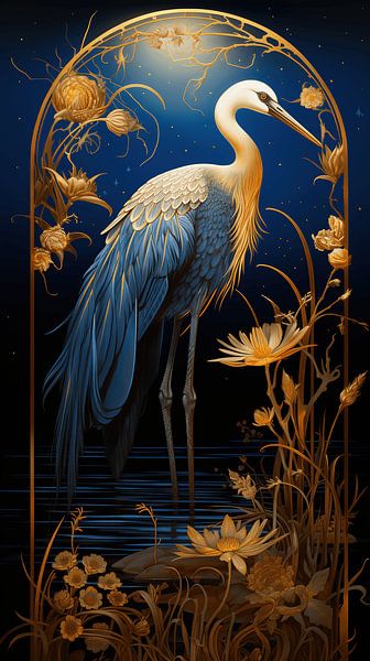 Enigmatic Meeting by Art Lovers