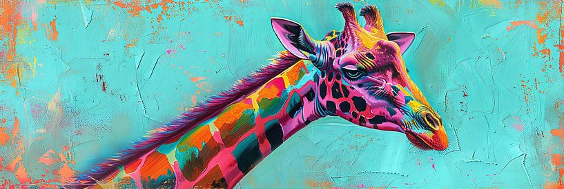 Girafe par Poster Art Shop