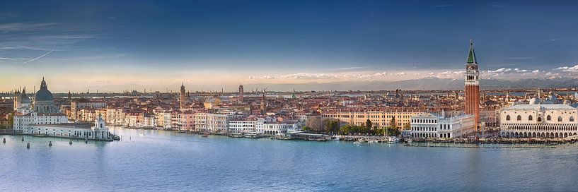 Panorama von der Stadt Venedig von Voss Fine Art Fotografie