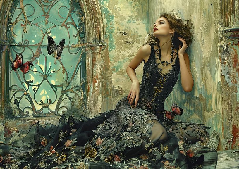 Timeless Grace by Abstract Painting