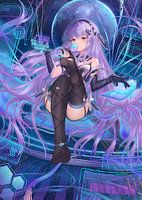 Cyberpunk Anime Girl