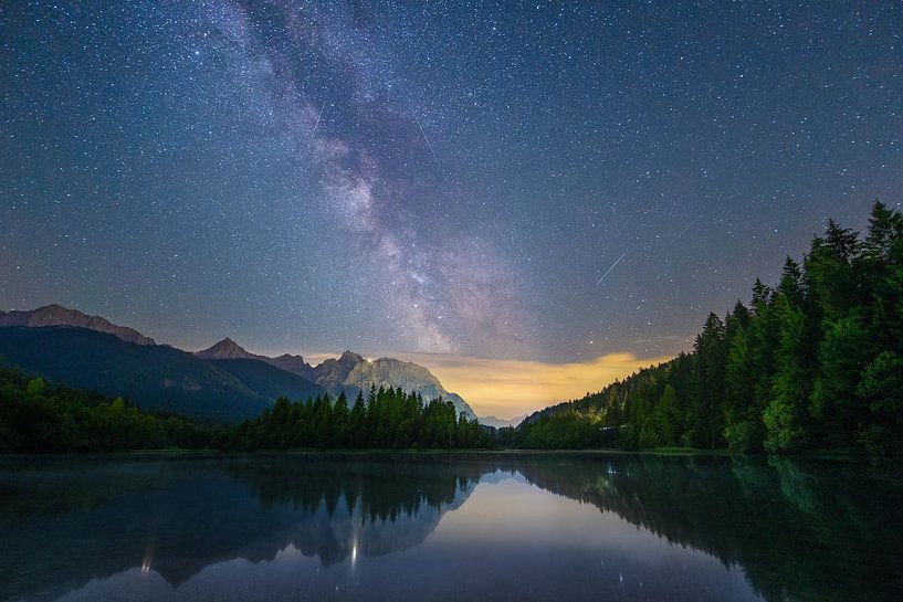 Milchstraße über Krün von Dennis Eckert