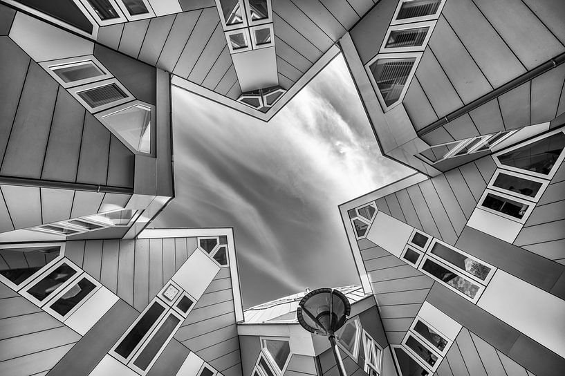 Maisons Cube Rotterdam par Leon Okkenburg