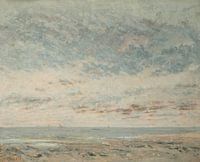 Ebbe in Trouville, Gustave Courbet