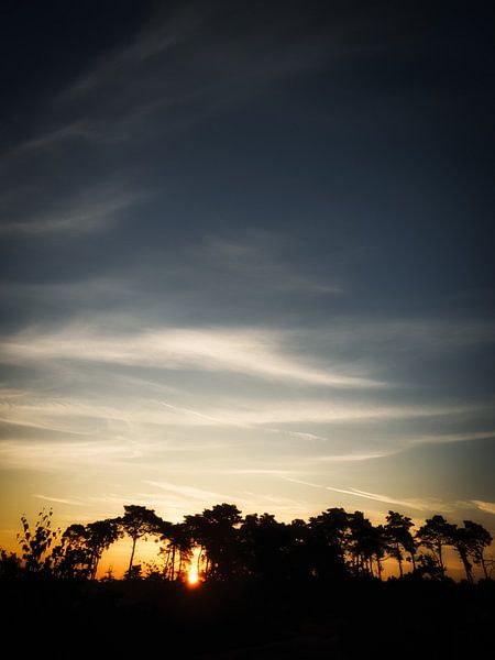 Lever de soleil dans les Hatertsevennen par Lex Schulte