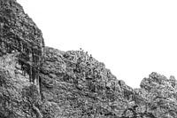 Die Wanderung, als gefundene Familie auf ein Abenteuer gehen.