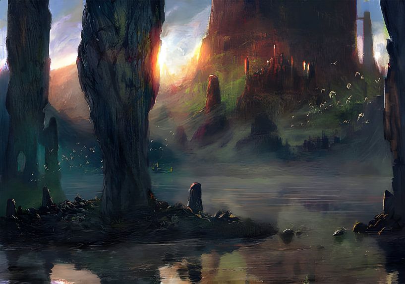 Paysage par Salsa art