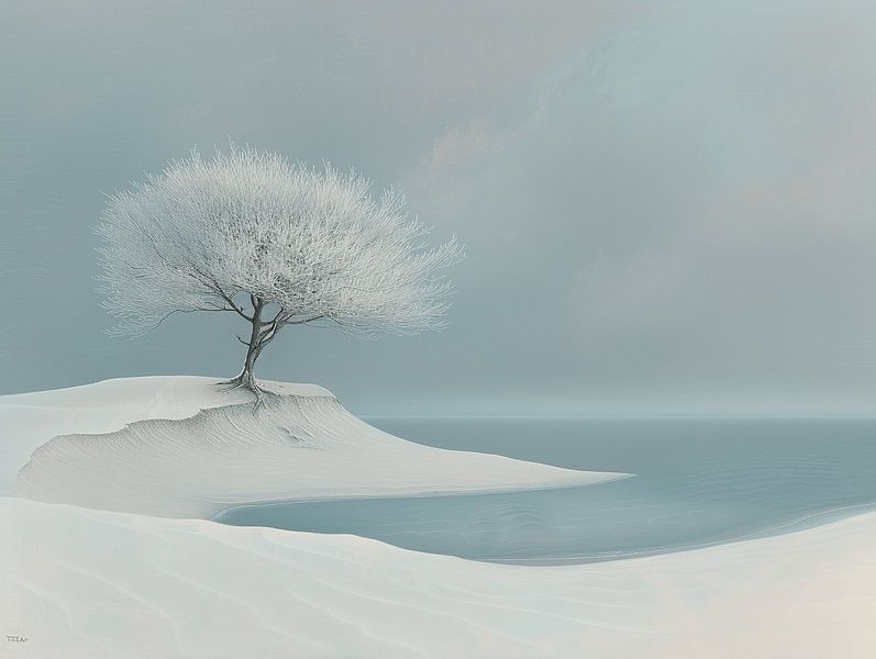 Whispers of Winter on a Wadden Island by Karina Brouwer